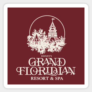 Grand Floridian Logo - 1 Sticker